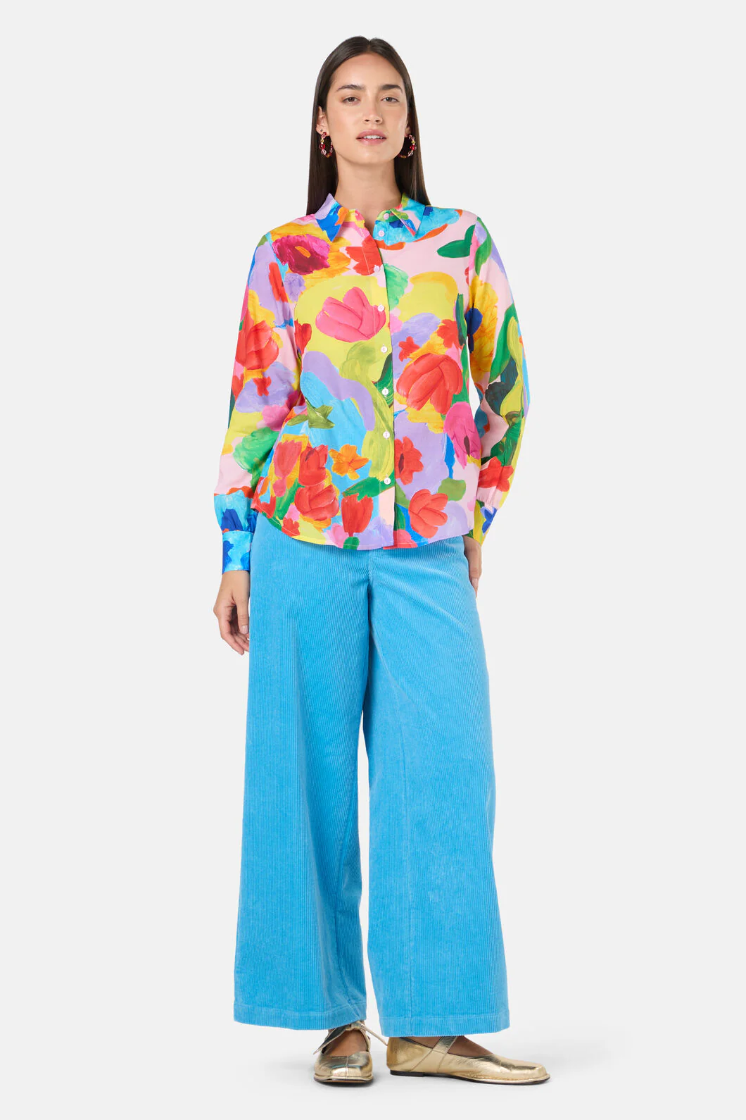 Expressionist Print Shirt - Image 5