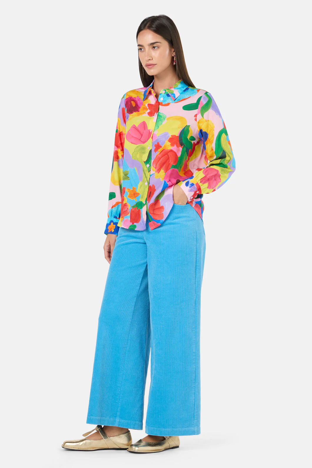 Expressionist Print Shirt - Image 6