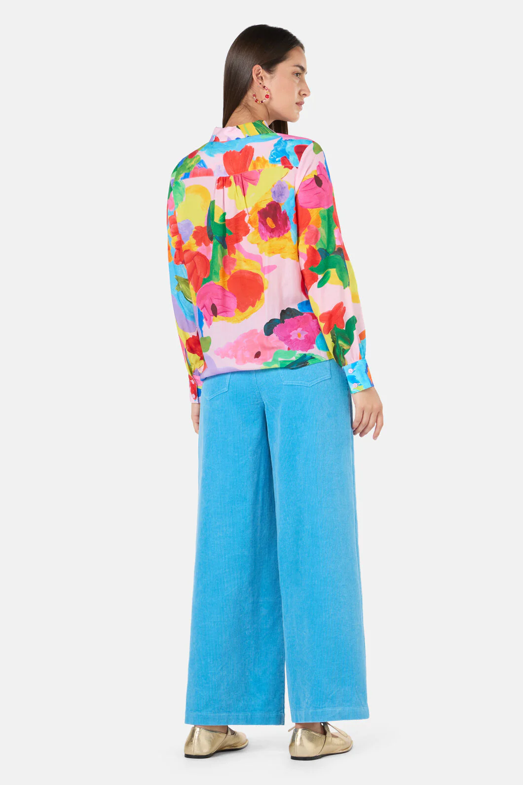 Expressionist Print Shirt - Image 7