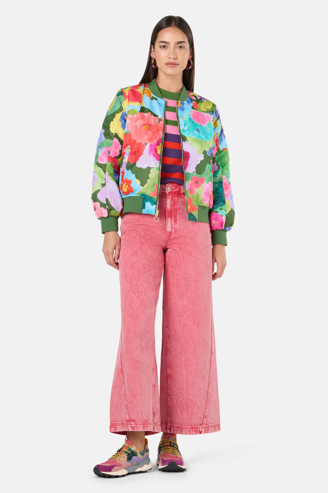 Expressionist Reversible Bomber - Image 3