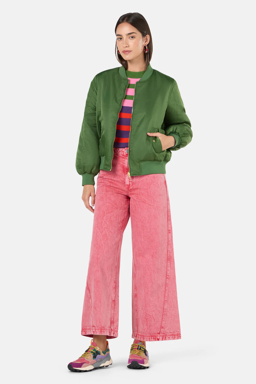 Expressionist Reversible Bomber - Image 4