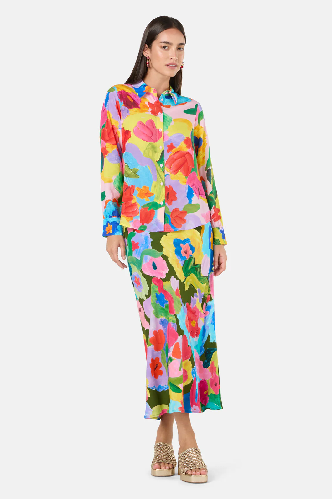 Expressionist Slip Skirt - Image 5