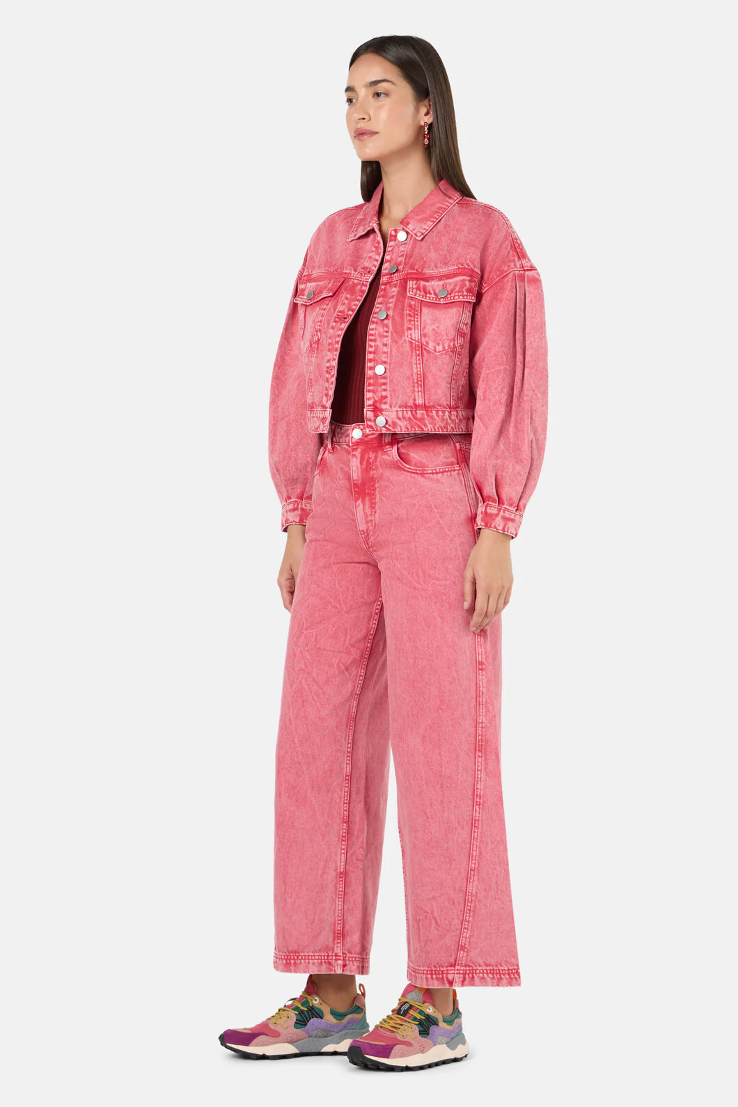 Fadeaway Acid Wash Denim Jacket - Image 4