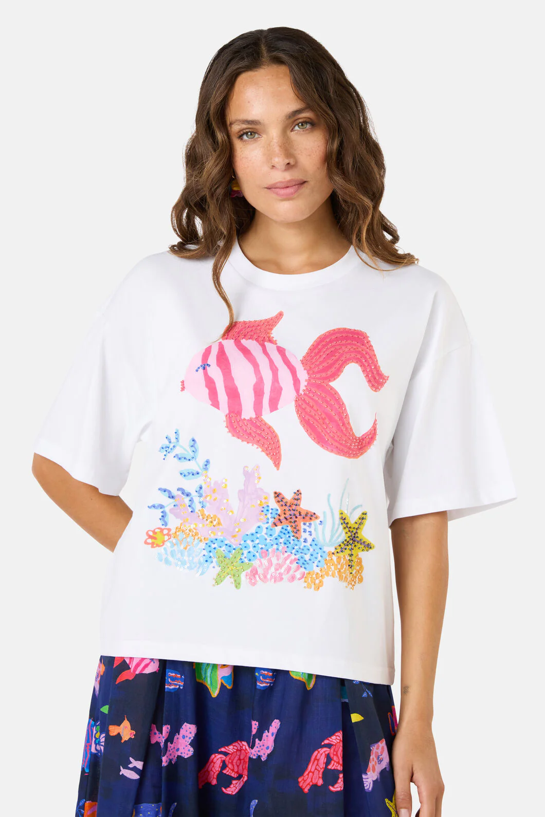 Fish Ahoy Relaxed Tee