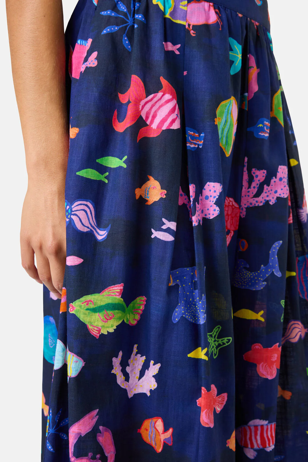 Fish Ahoy Wide Leg Skort - Image 4