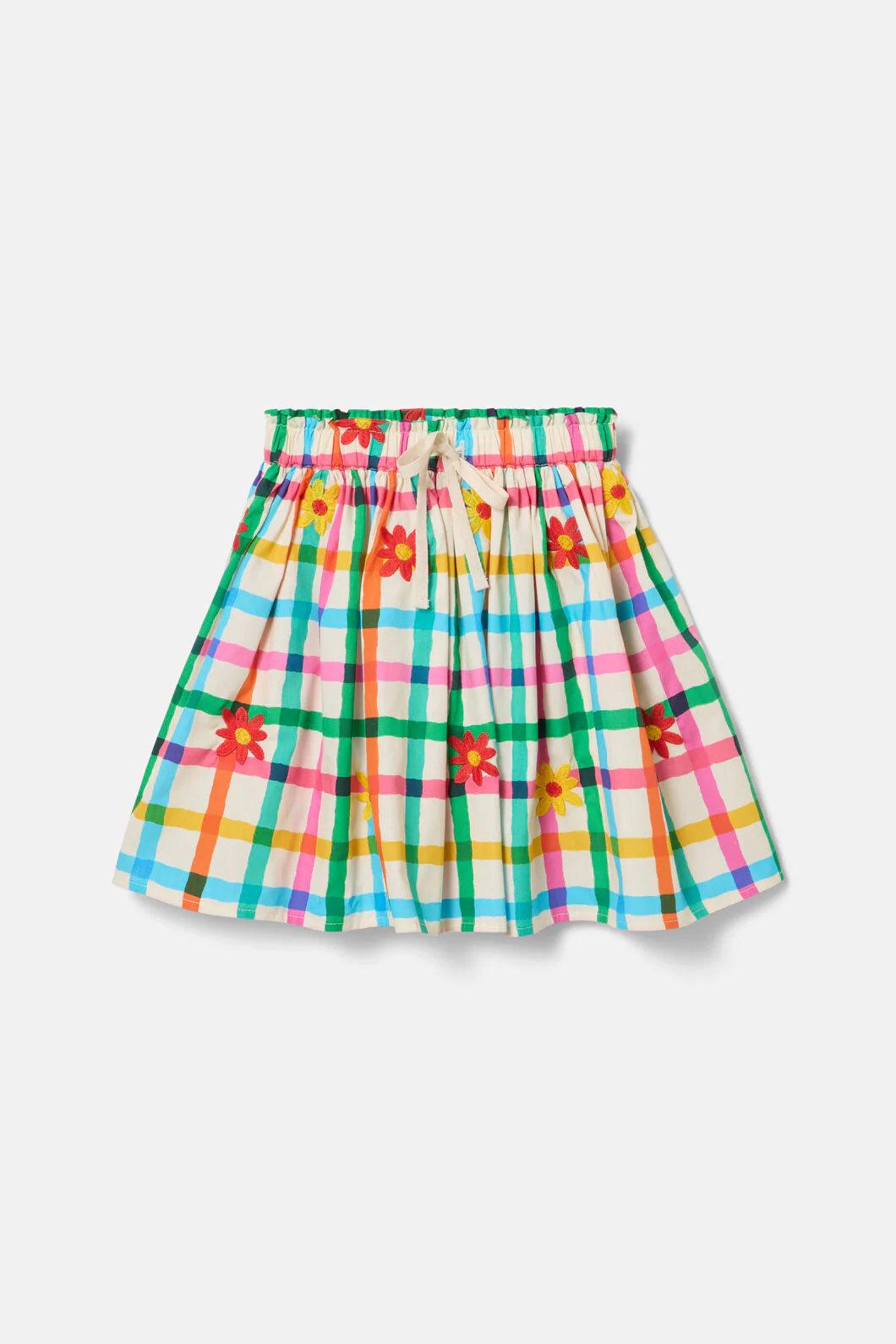 Floral Emb Kids Skirt - Image 2
