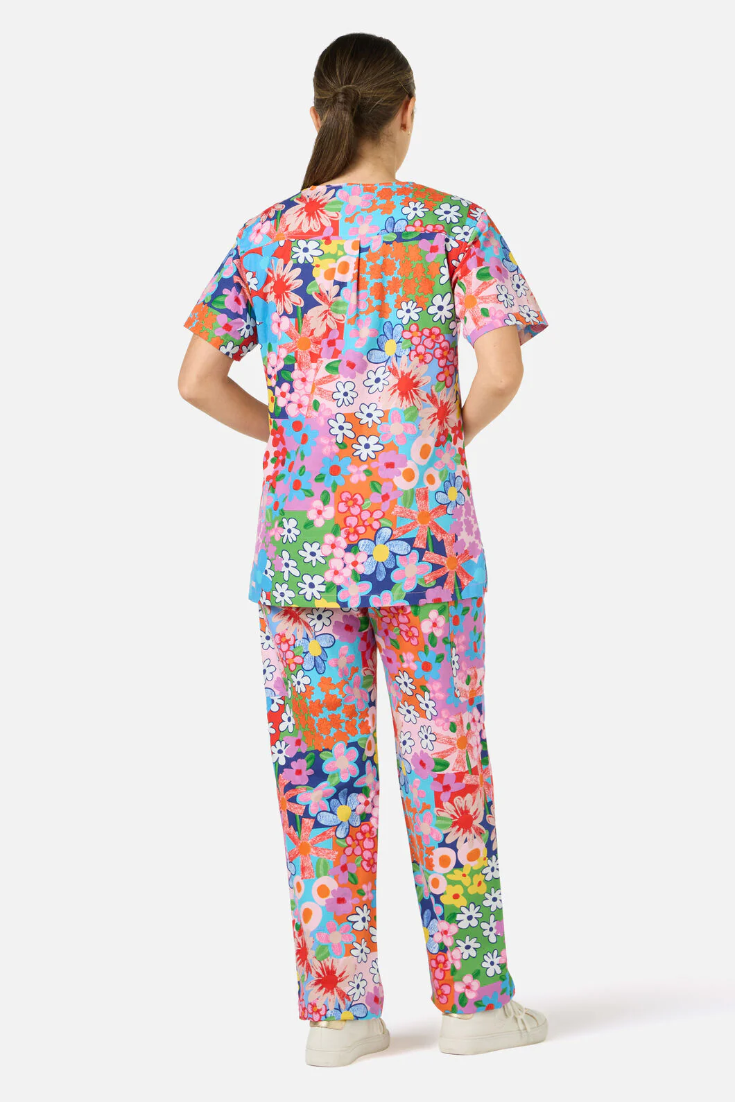 Floral Field Scrub Set - Image 3