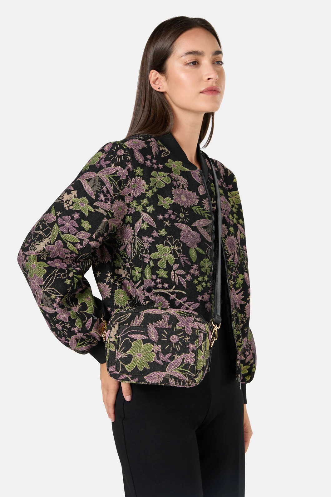 Floral Flight Crossbody Bag - Image 4