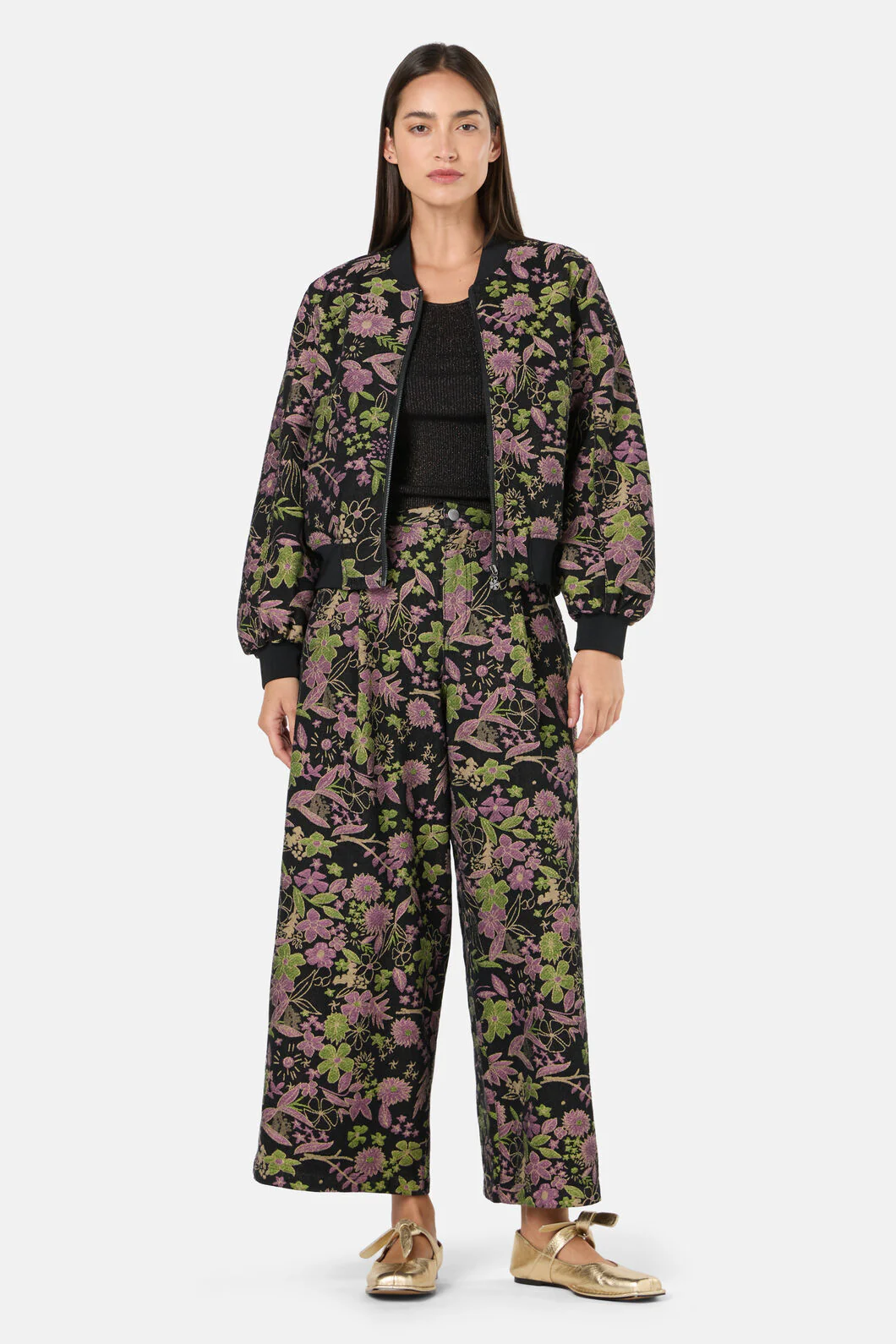 Floral Flight Denim Skort - Image 4