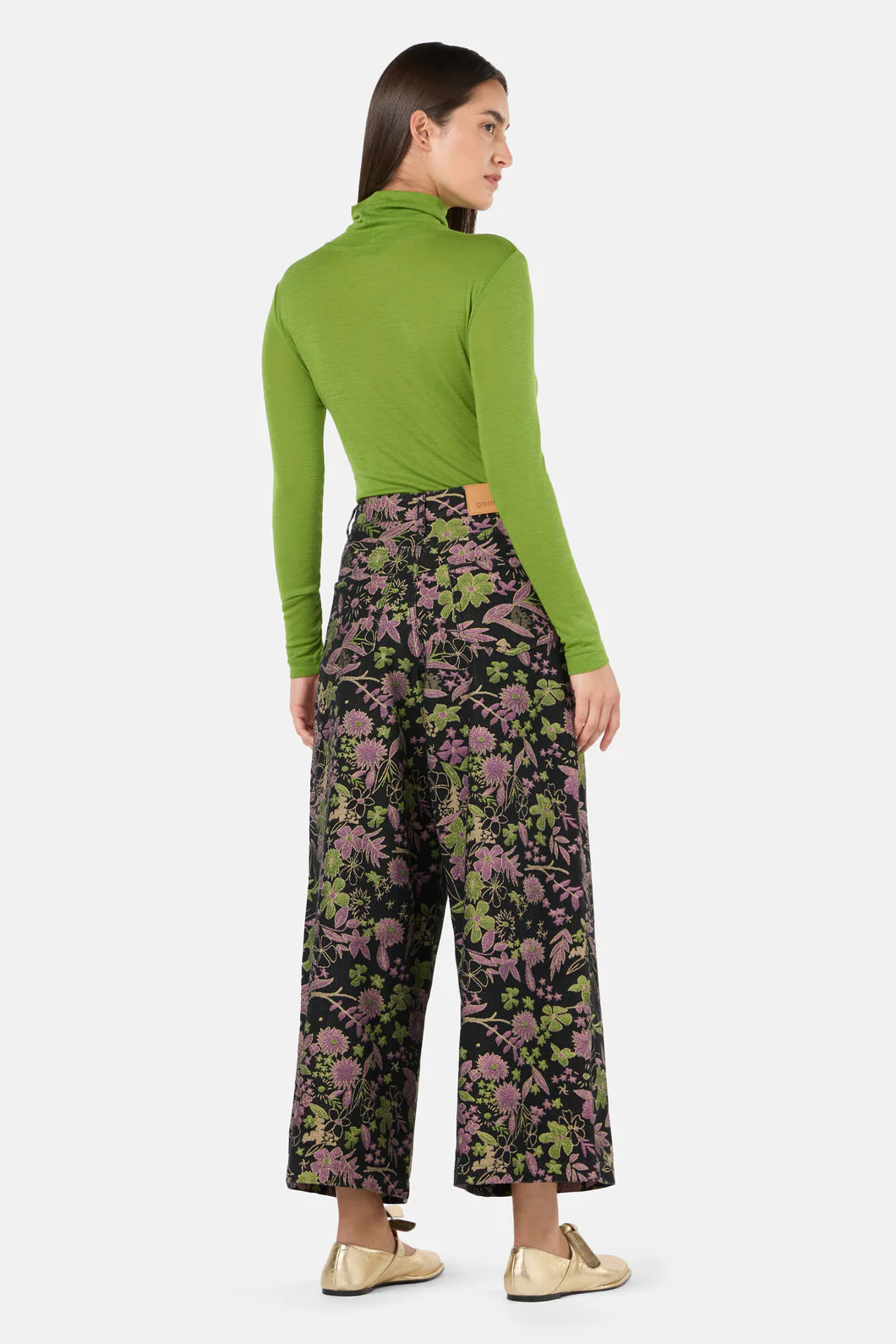 Floral Flight Denim Skort - Image 7