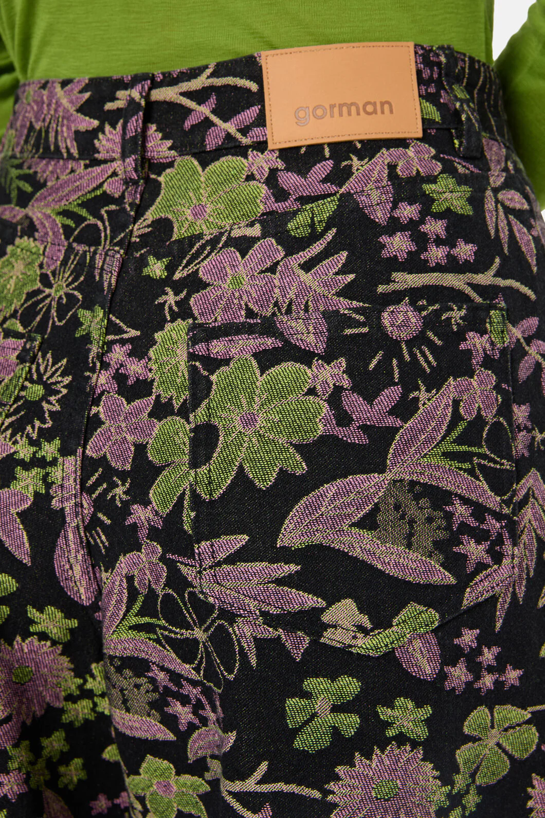 Floral Flight Denim Skort - Image 8