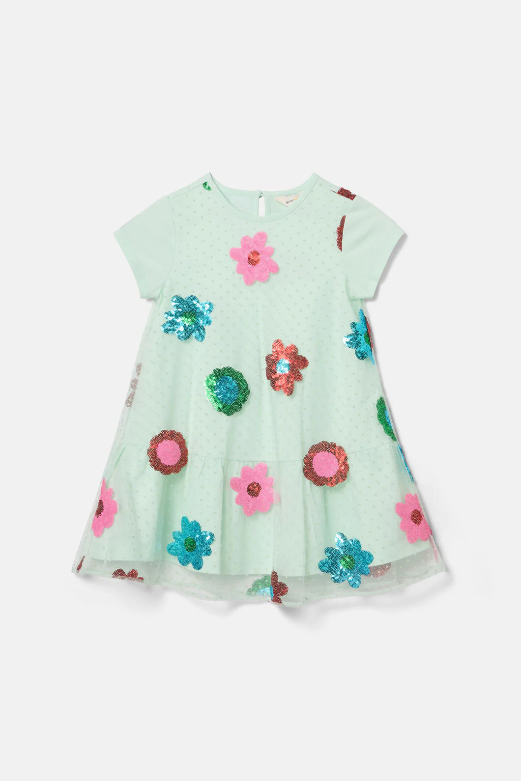 Floral Sequins Dress - Image 2