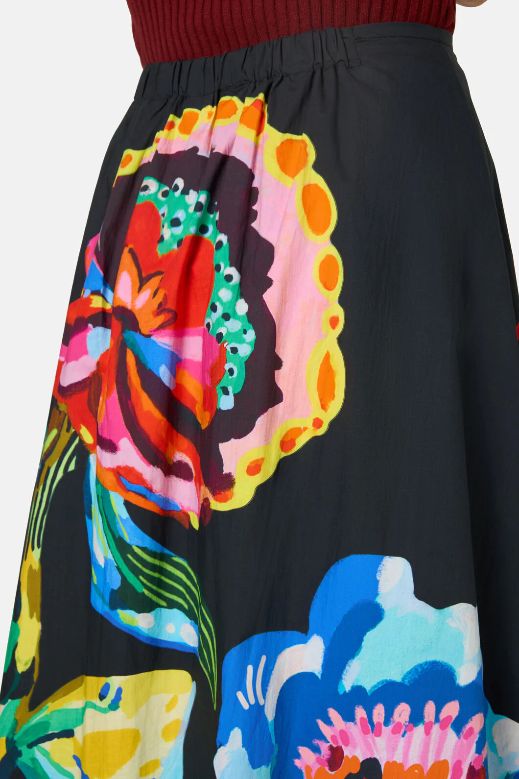 Floral Symphony Circle Skirt - Image 4