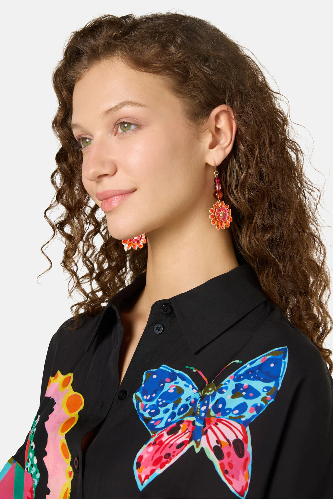 Floral Symphony Earrings - Image 2