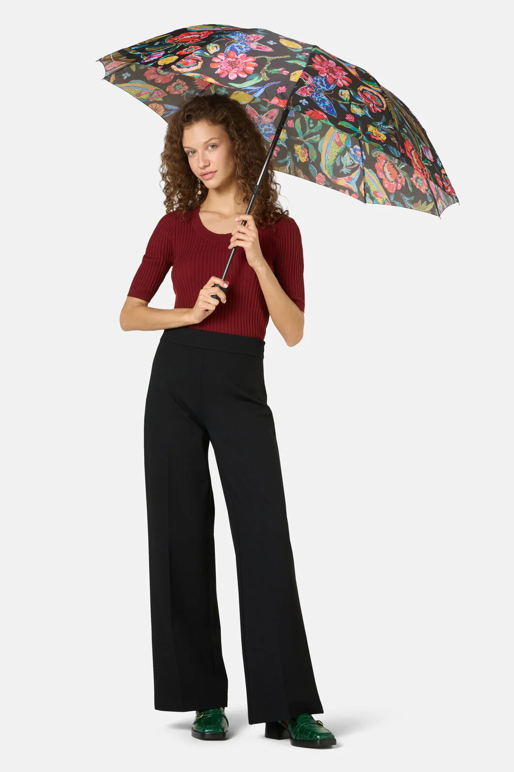 Floral Symphony Umbrella