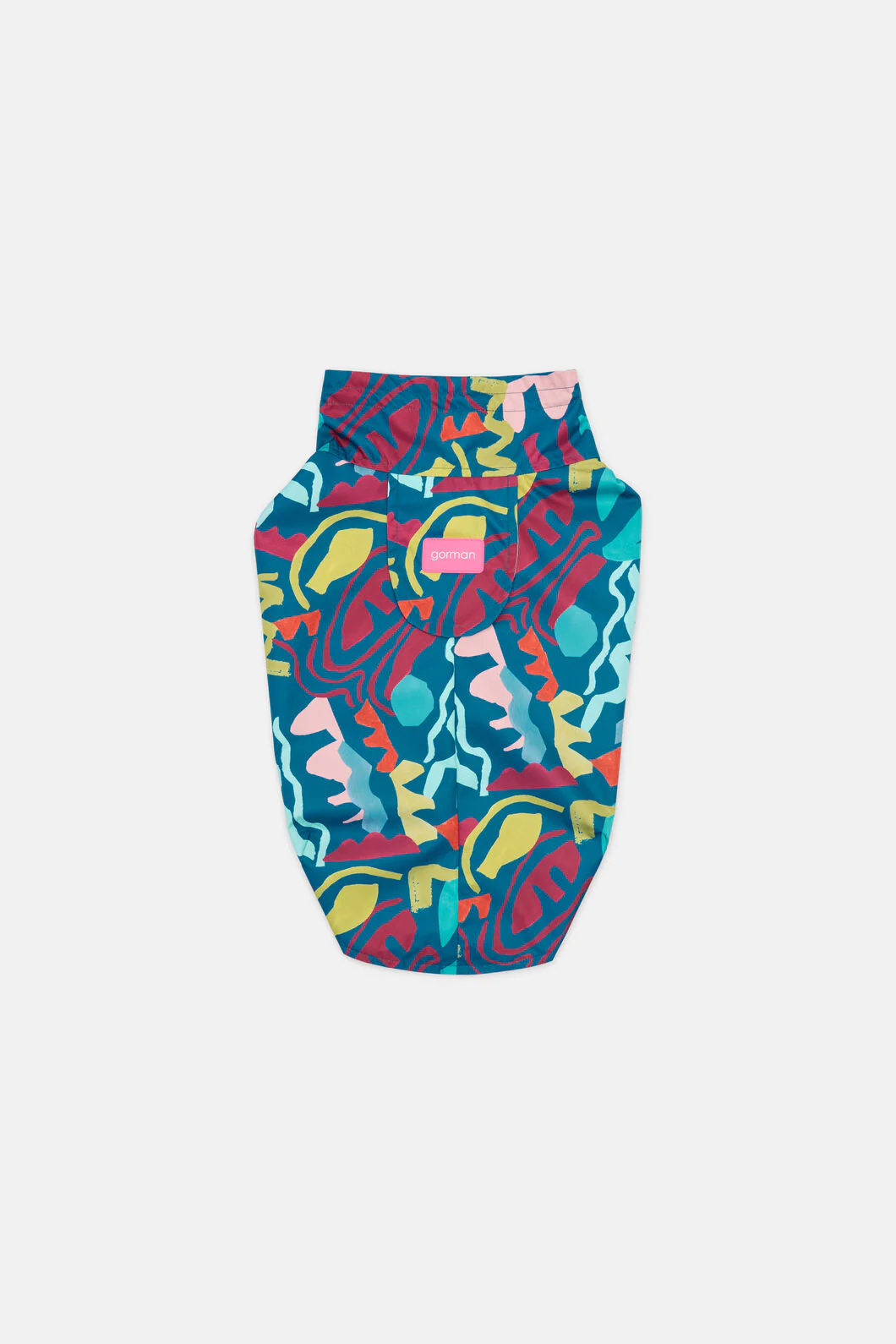 Fluid Rhythm Navy Pet Raincoat - Image 3