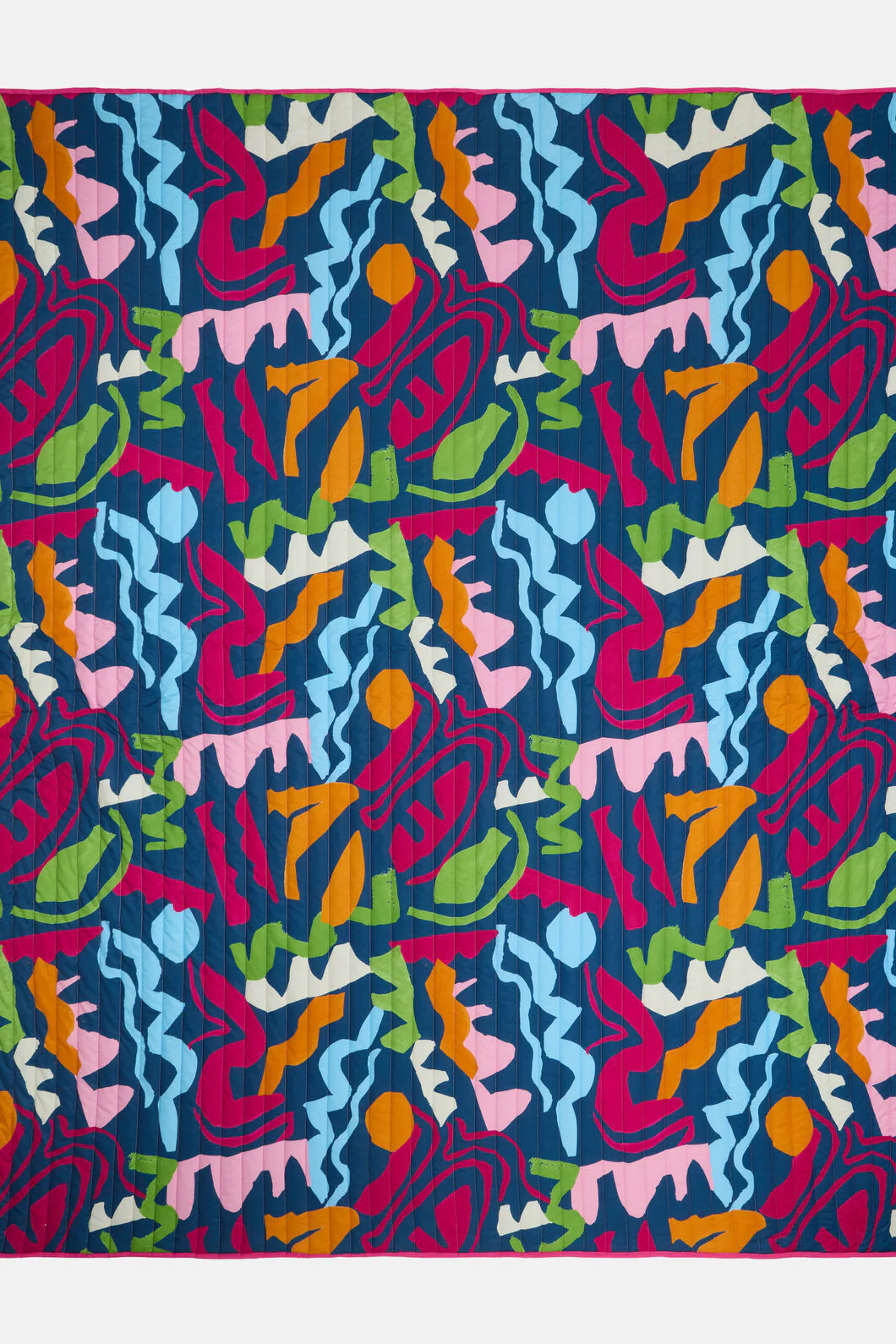 Fluid Rhythm Quilted Coverlet - Image 3