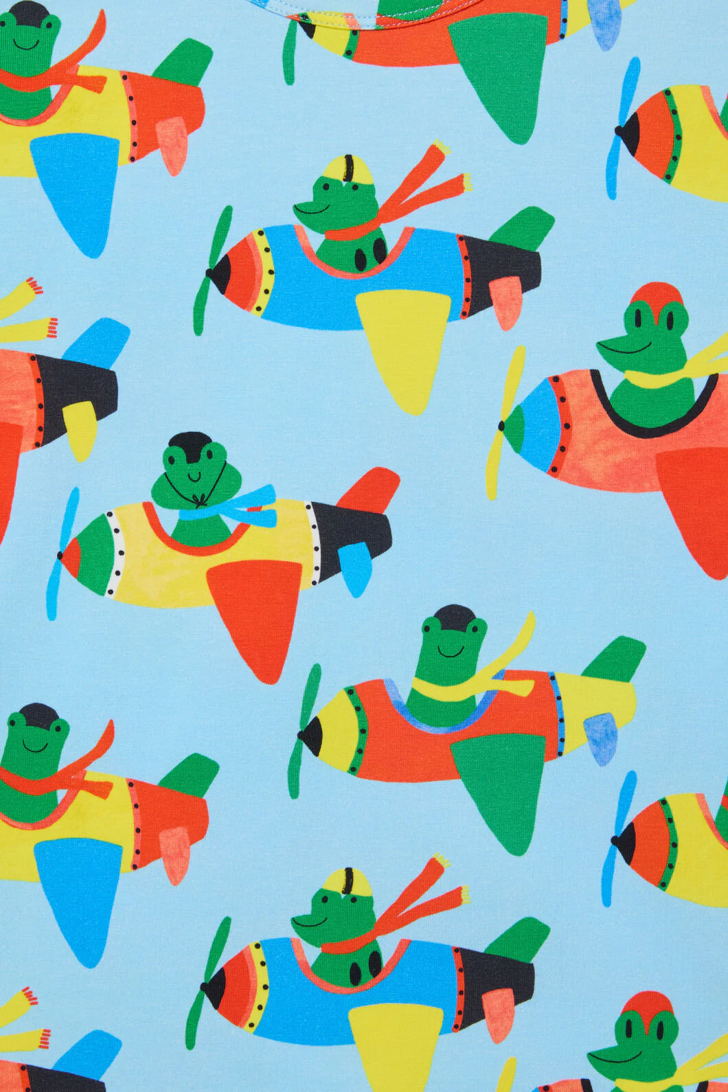 Flying Frogs Kids Long Sleeve T-Shirt - Image 3
