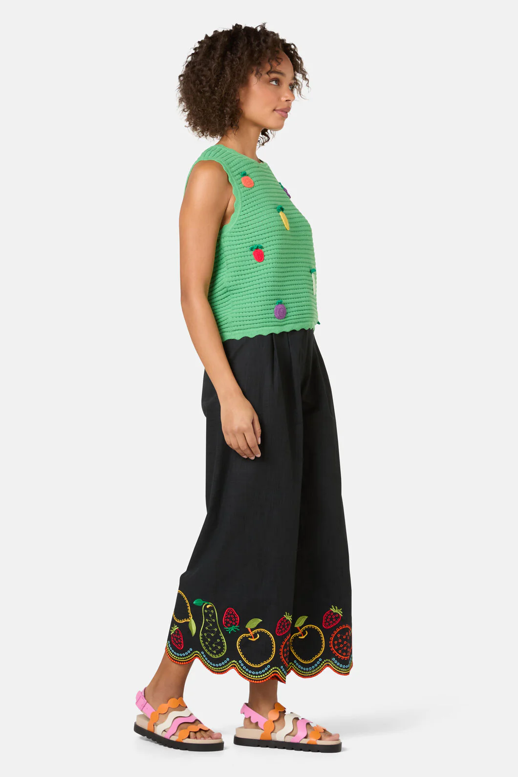 Fruit Party Cotton Knit Tank - Image 5