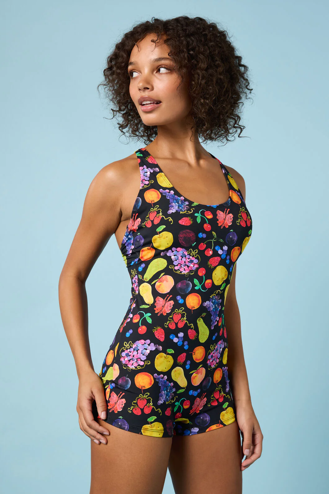 Fruit Party Print One Piece - Image 3