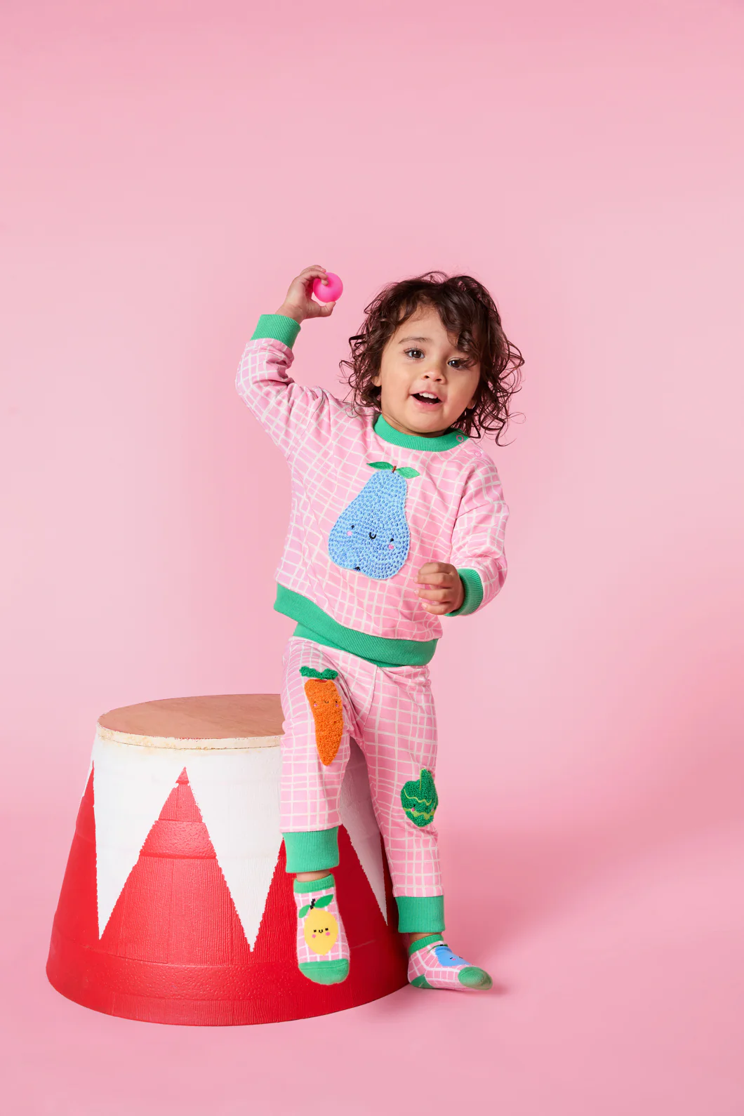 Fruity Pear Baby Sweater - Image 3