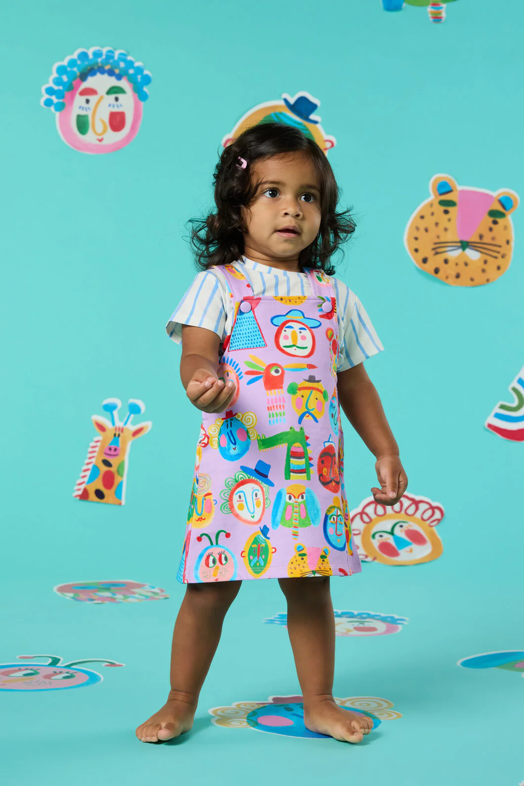 Gallery Baby Pinafore Dress