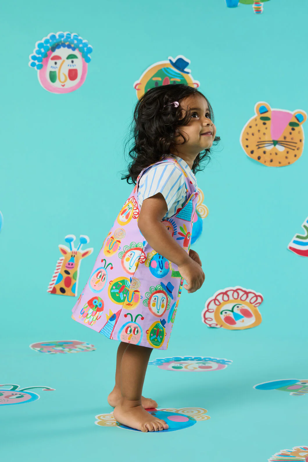 Gallery Baby Pinafore Dress - Image 2
