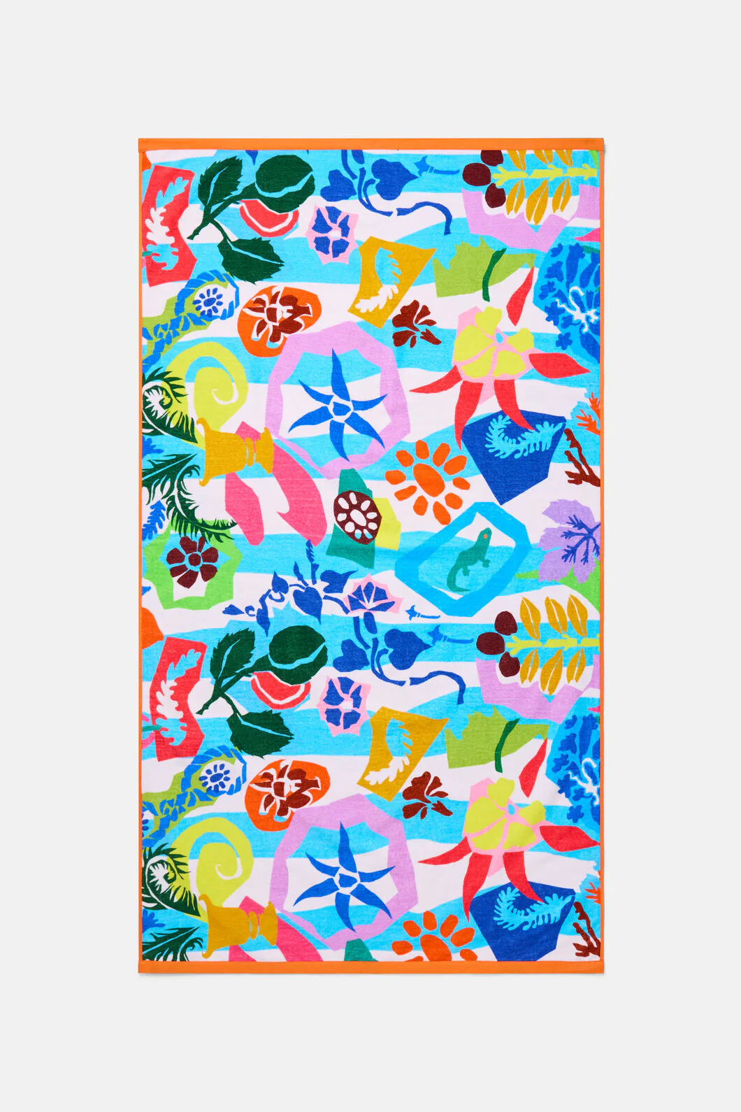 Garden Fiesta Beach Towel