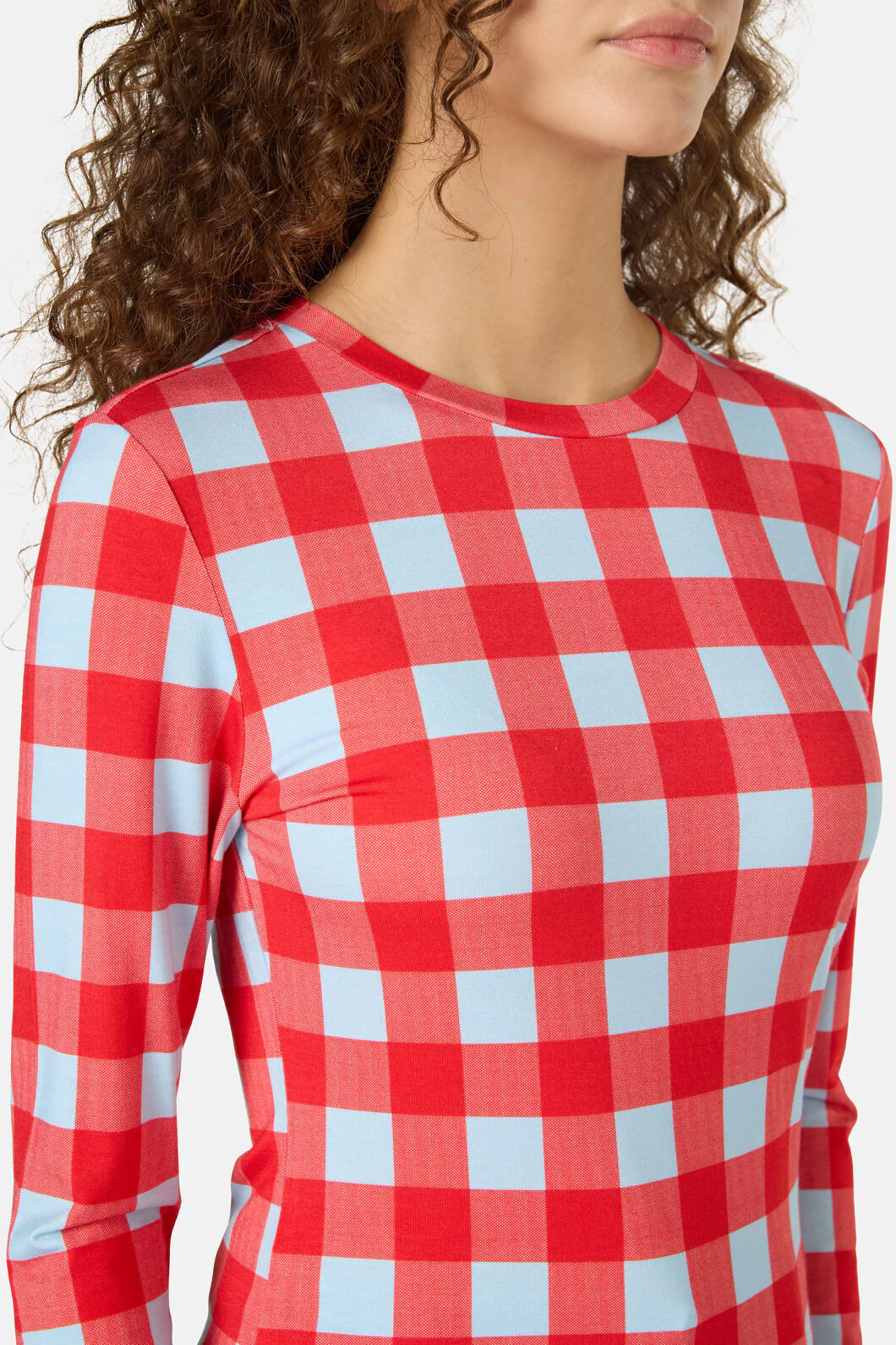 Gimme Gingham Long Sleeve Top - Image 6