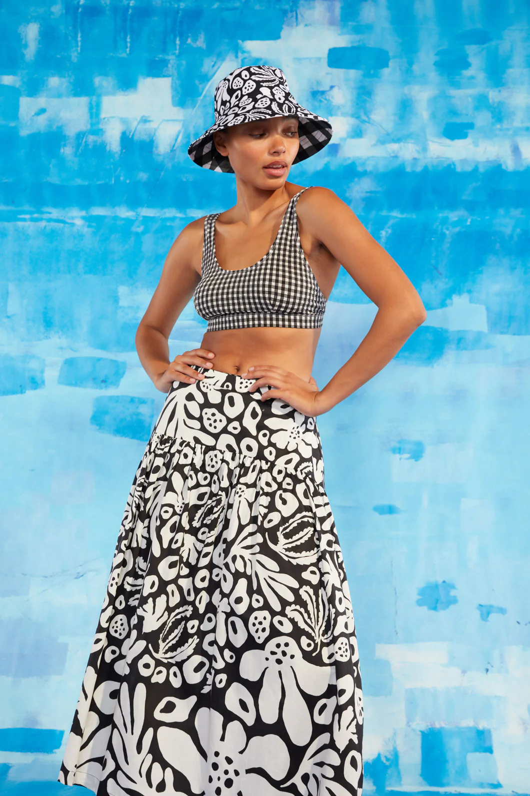 Gingham Bikini Top - Image 11