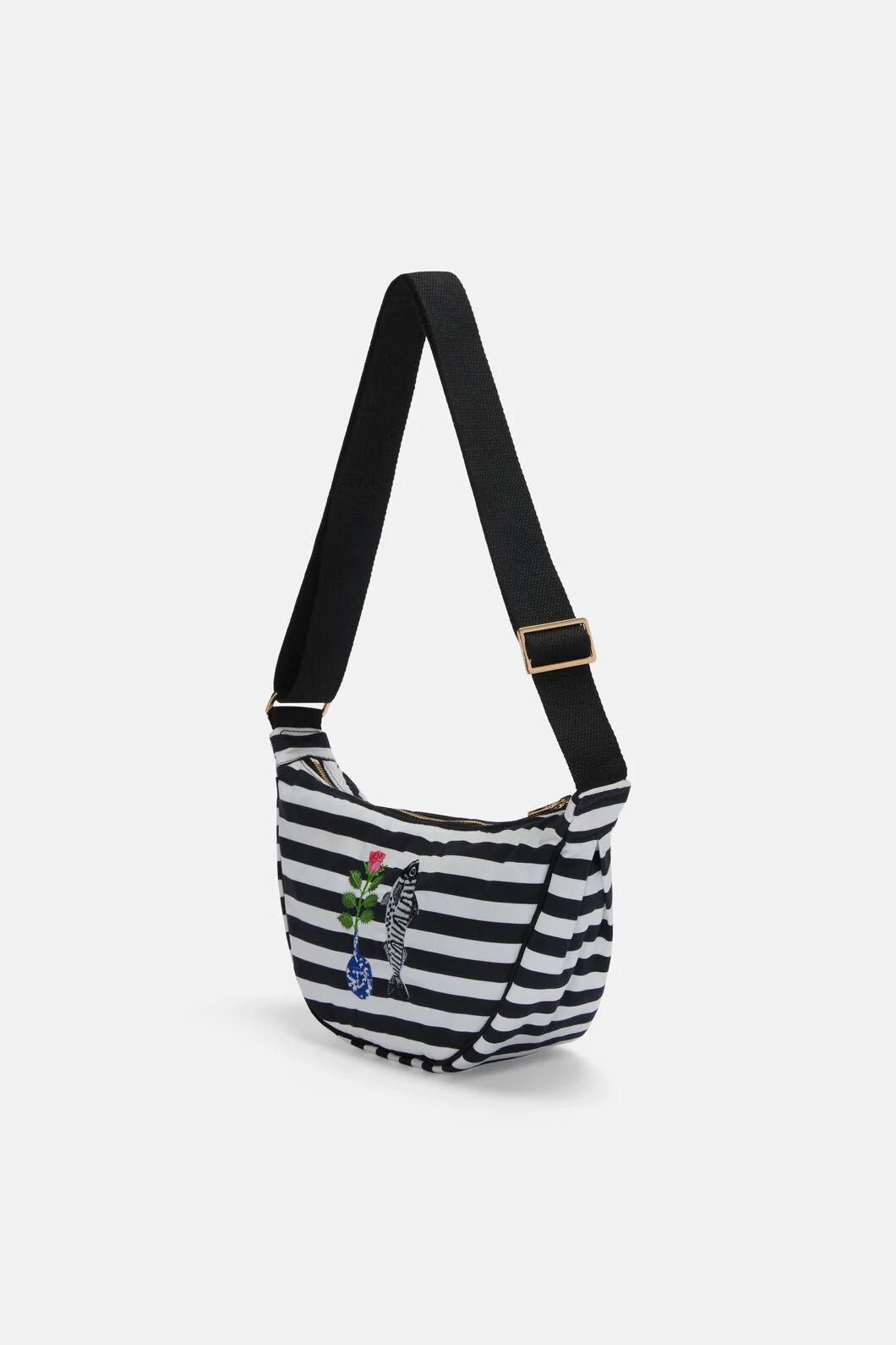 Gone Fishing Stripe Sling Bag - Image 4