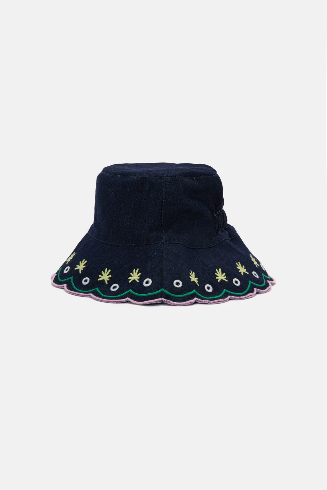 Greta Scallop Edge Bucket Hat - Image 3