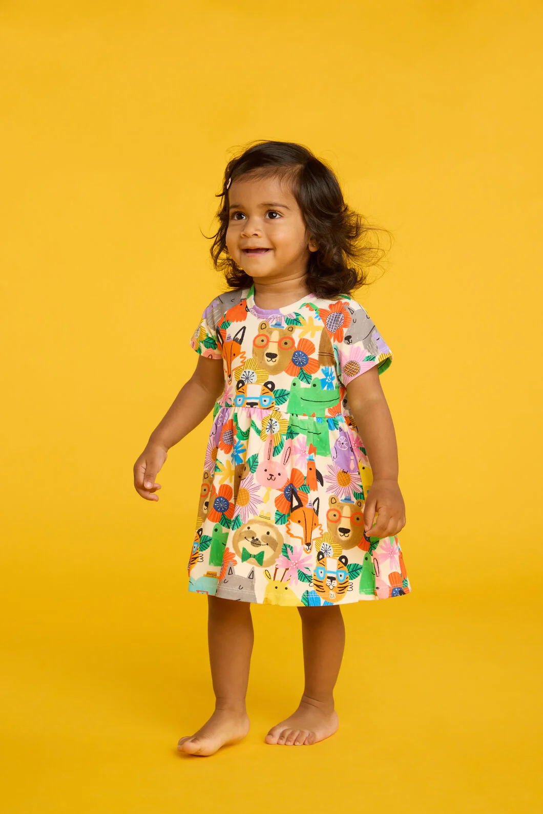 Happy Guys Floral Baby Dress