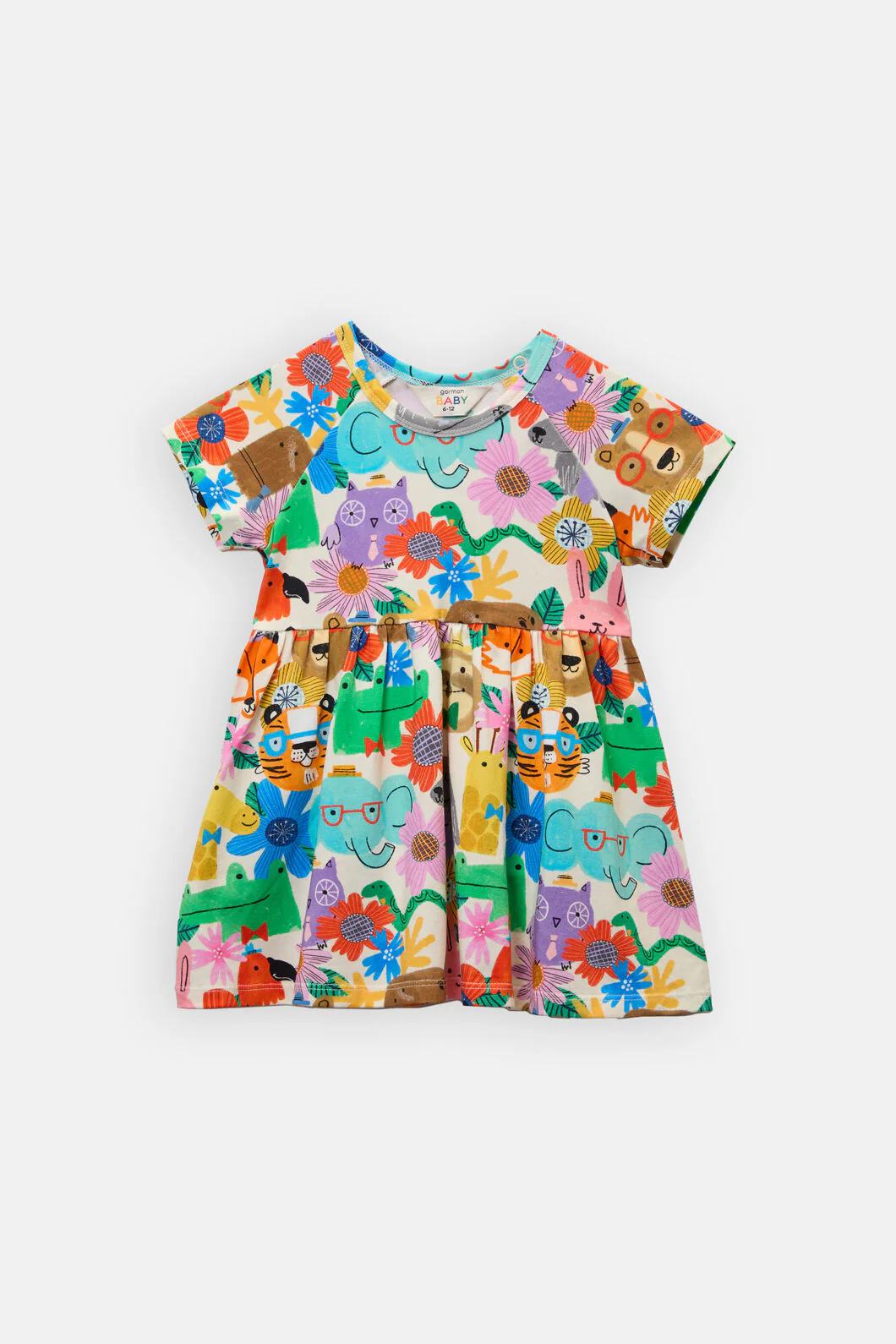 Happy Guys Floral Baby Dress - Image 2