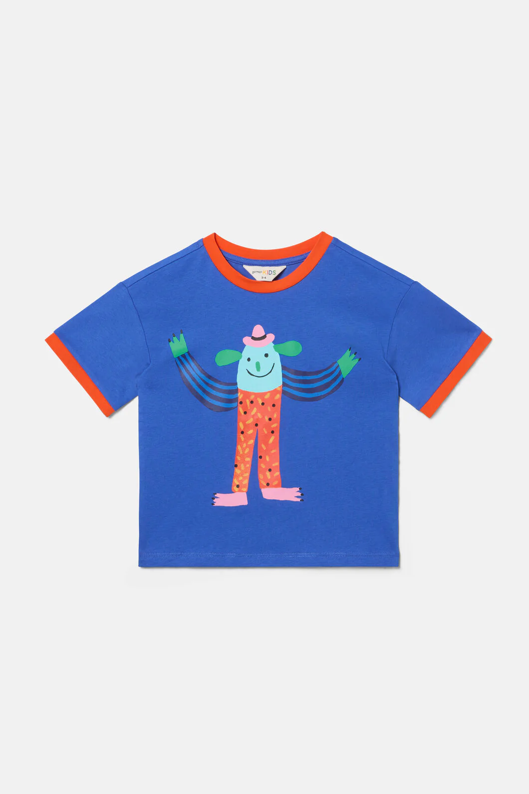 Happy Monster Guy Kids T-Shirt - Image 2