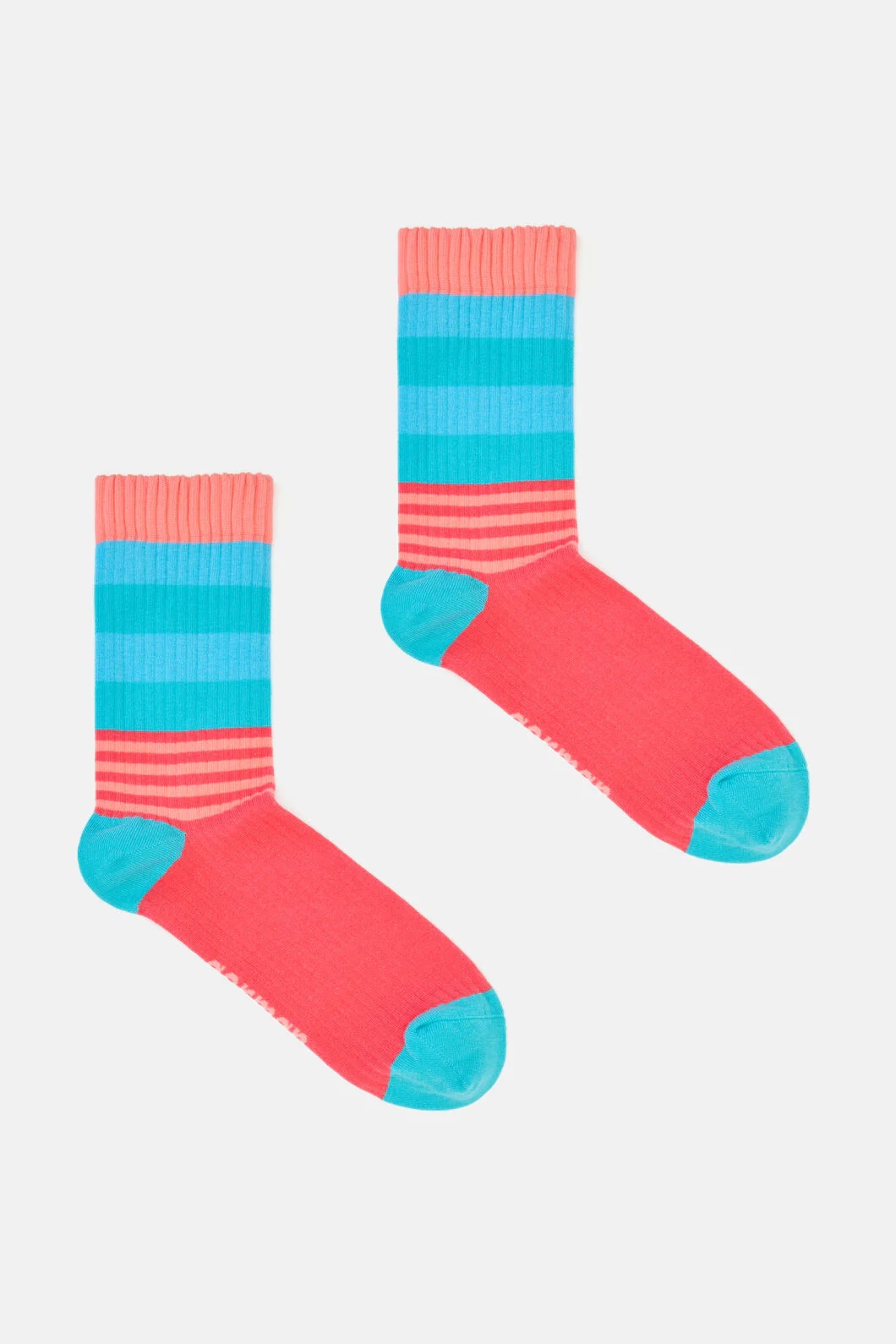 Harvey Rib Boot Sock Aqua