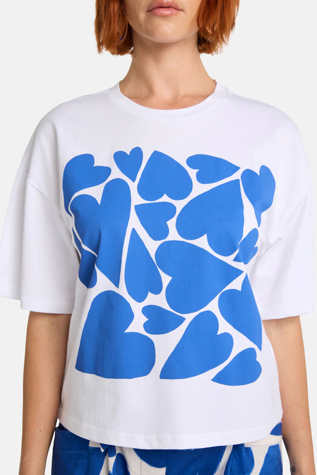 Heartbeat Placement Relaxed Tee - Image 5