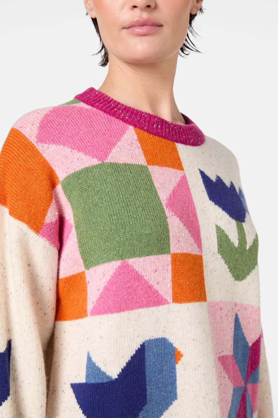 Heirloom Patchwork Jumper - Image 5