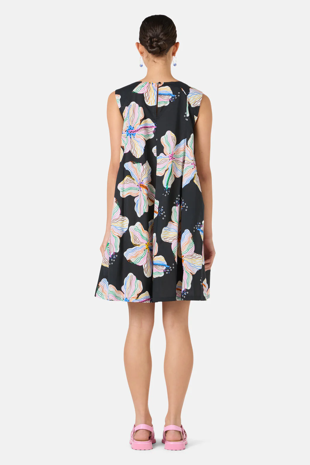 Hibiscus Bubble Dress - Image 4