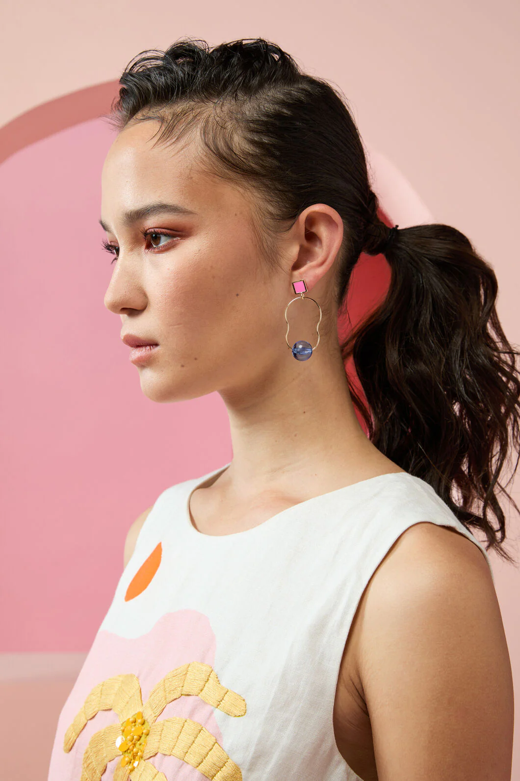 Hibiscus Earring