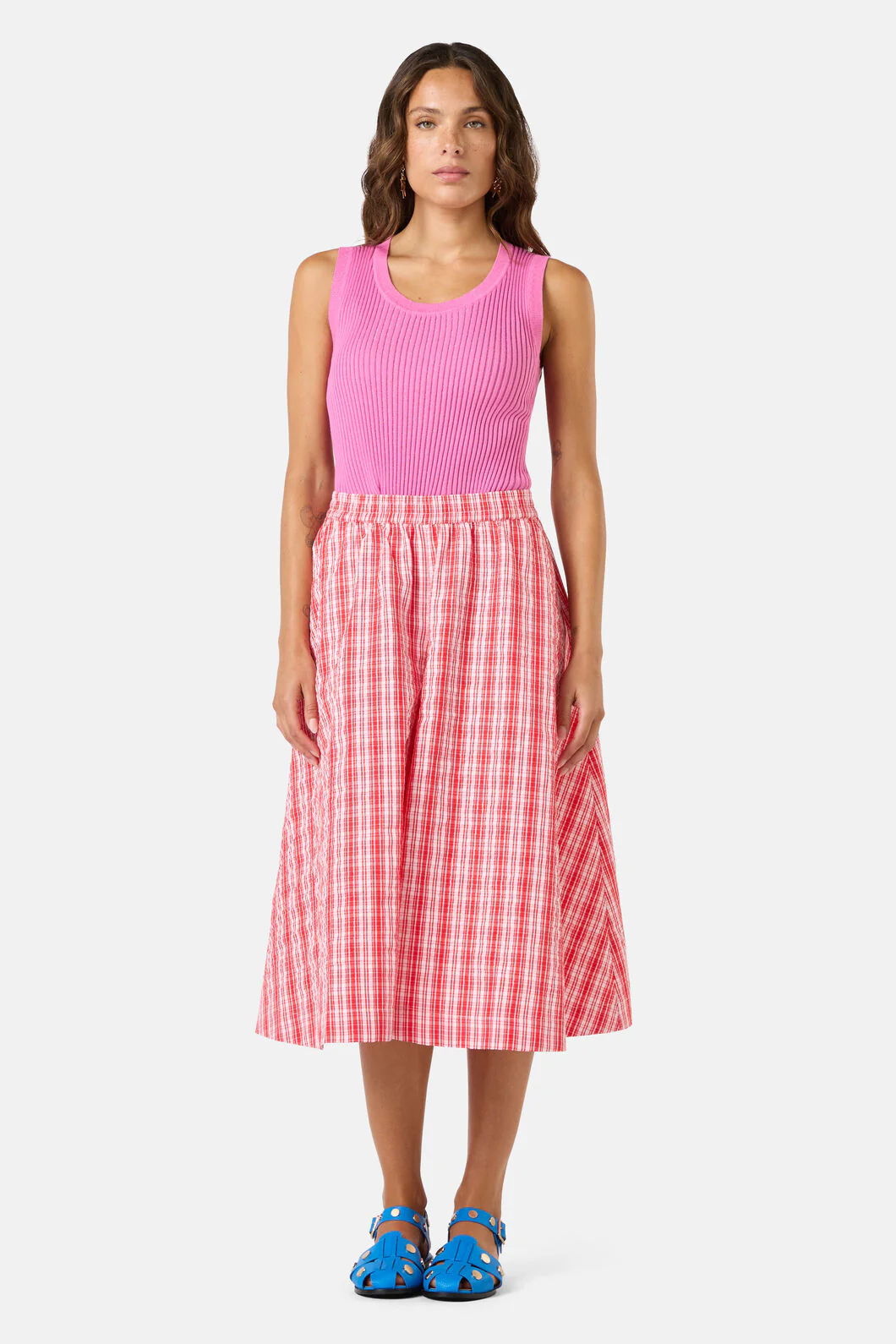 Highland Check Skort