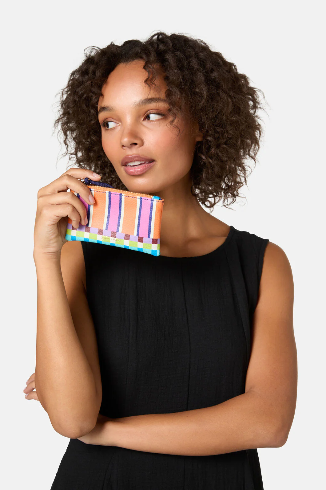 Holiday Multi Stripe Purse