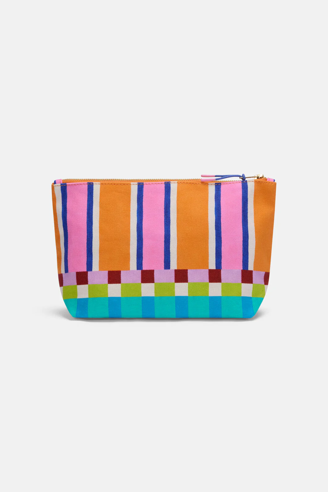 Holiday Stripe Travel Bag