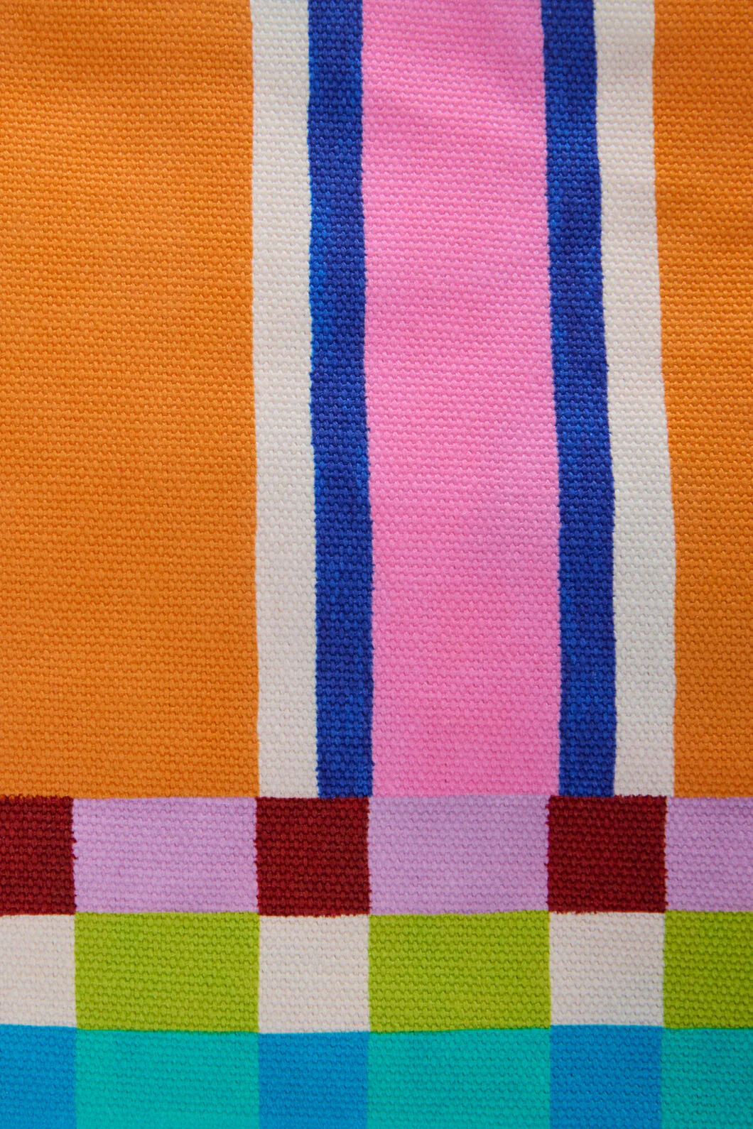 Holiday Stripe Travel Bag - Image 4