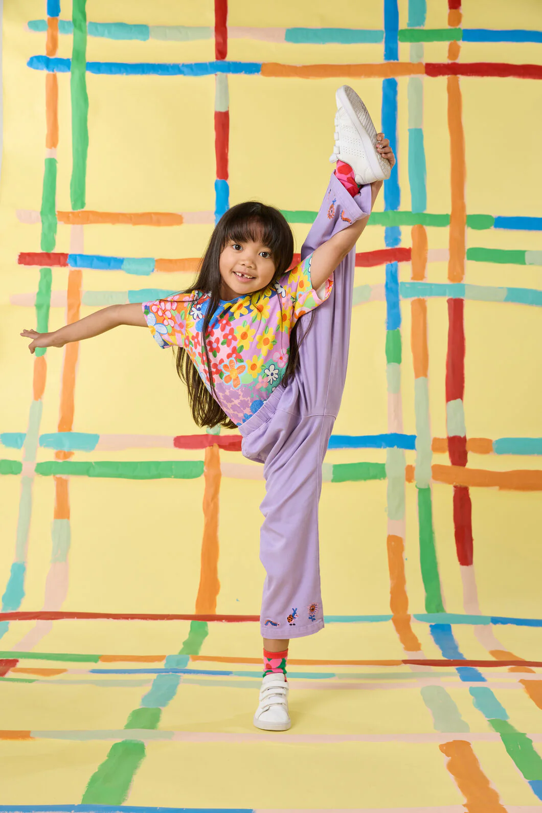 Hyper Embroidery Kids Pant