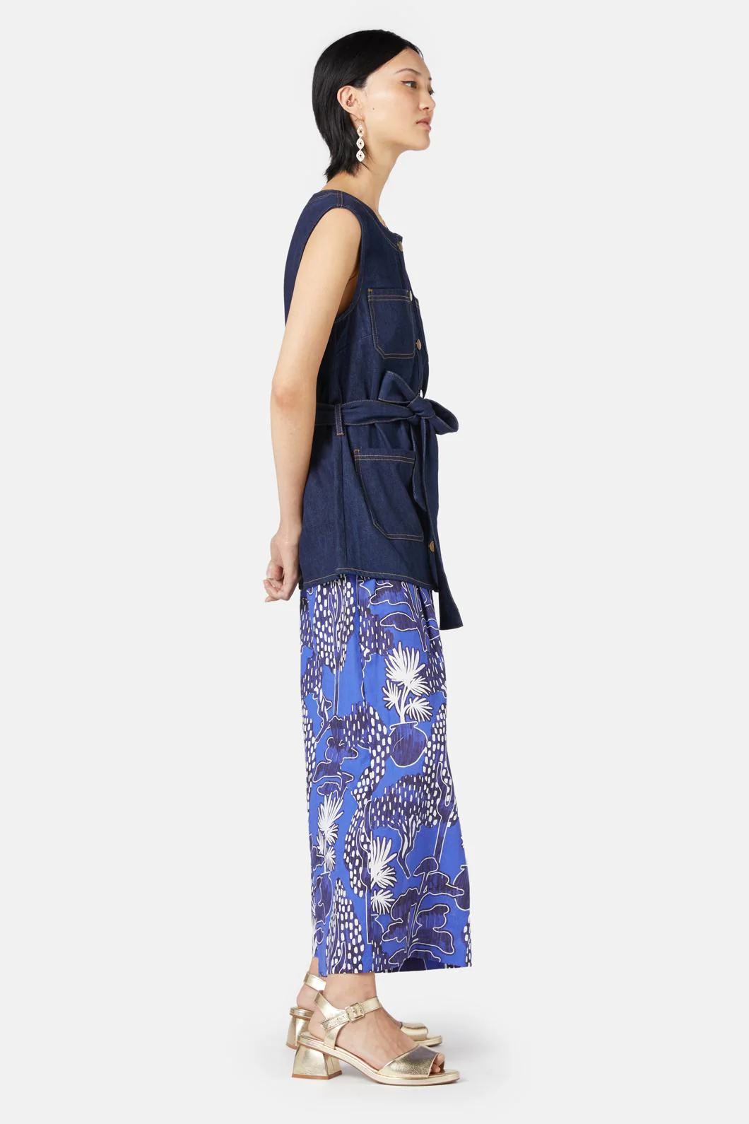 Indigo Blues Denim Vest - Image 4