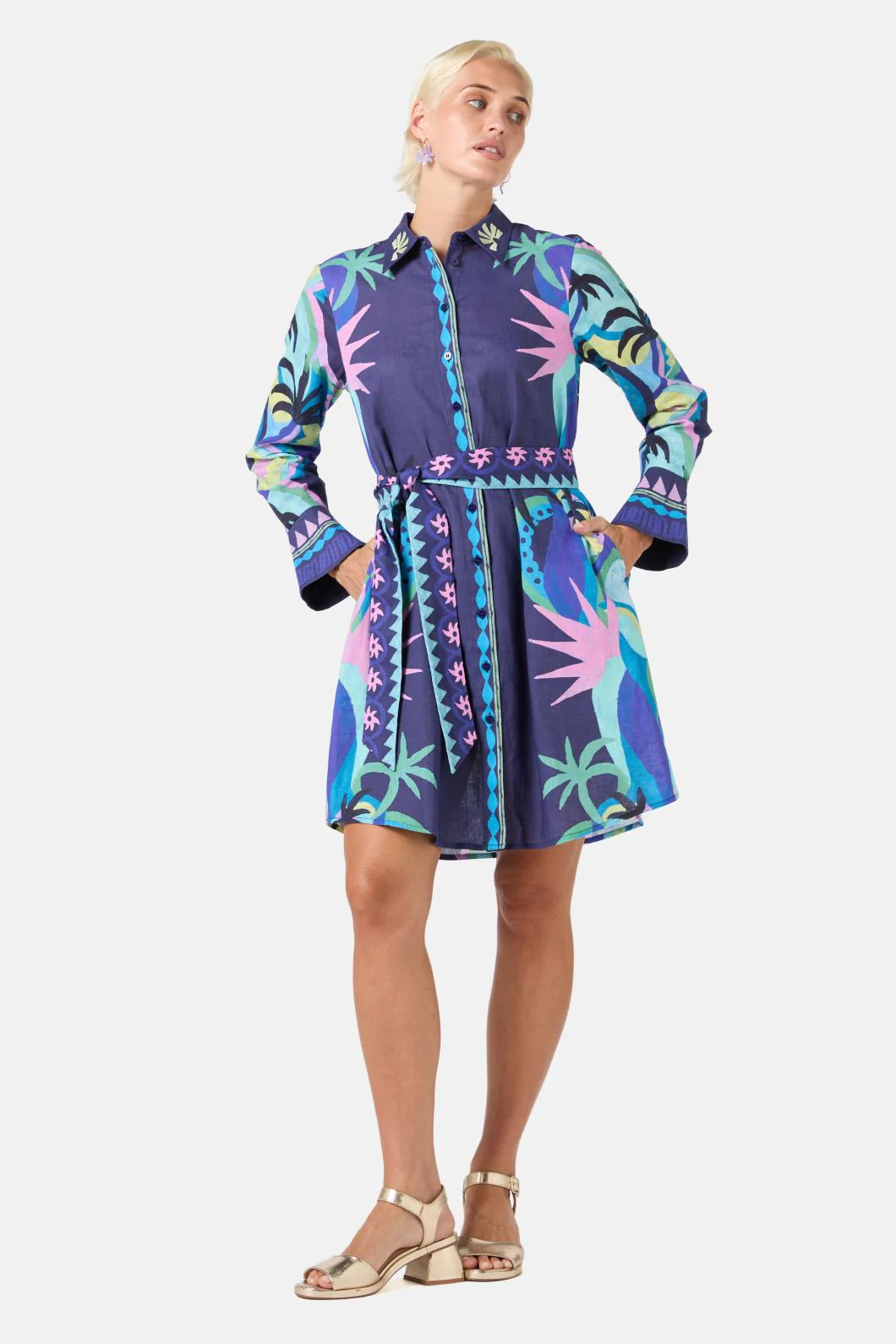 Jade Shirt Dress