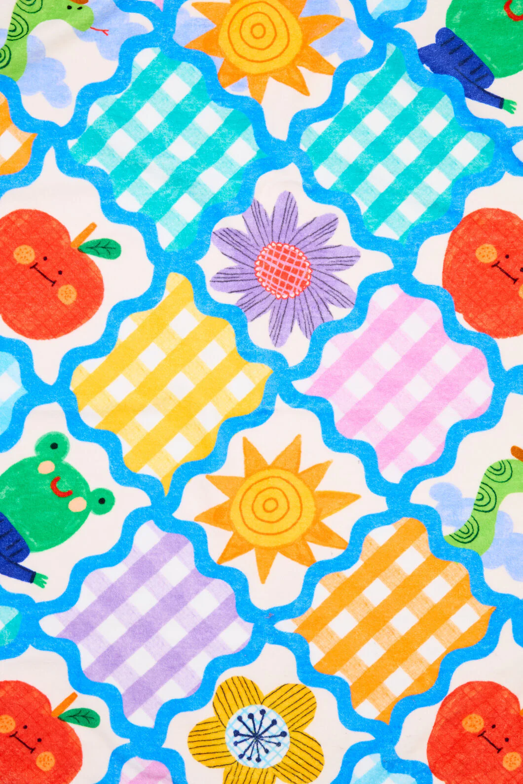 Jumble Check Baby Towel - Image 5