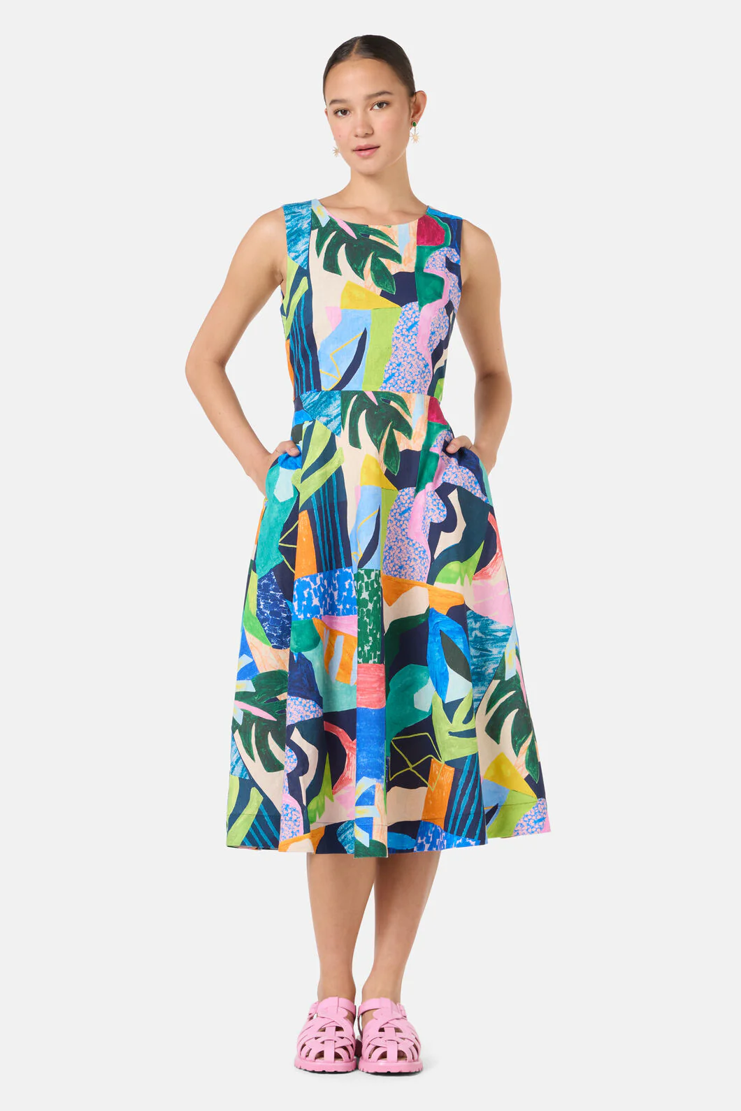 Jungle Rhapsody Long Dress