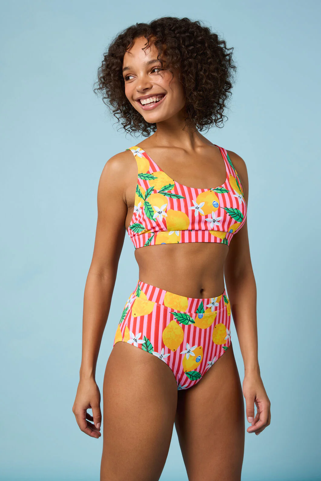 Lemonade Print Bikini Bottom - Image 2